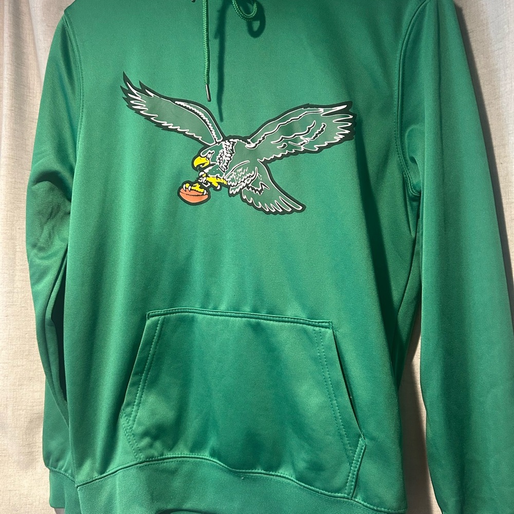 Philadelphia Eagles Kelly green hoodie size small